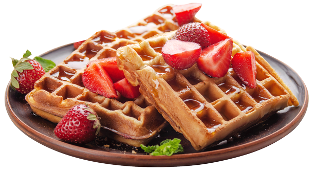 Sweet Simple Waffle bun n shake